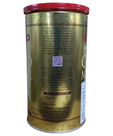 Caf Kimbo Moulu Gold Medal Bo te 400 gr - Buy Online on GoSupps.com