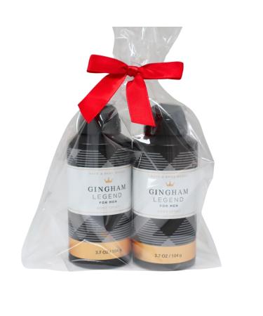 Bath & Body Works Men's Collection Deodorizing Body Spray - GINGHAM LEGEND - Gift Pack for Holiday - Lot of 2 - Buy Online on GoSupps.com