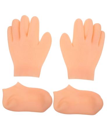 BIUDECO 1 Set Beauty Gloves Socks Comfortable Moisturizing Gloves Dry Hand Moisturizing Gloves for Women Dry Hand Moisturizing Gloves for Lady Moisturizing Gloves for Dry Hand