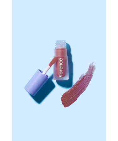 Florence by Mills Be A VIP Velvet Liquid Lipstick | Velvet Matte + Long Lasting | Love Me Pov (Mauve) | Vegan & Cruelty-Free