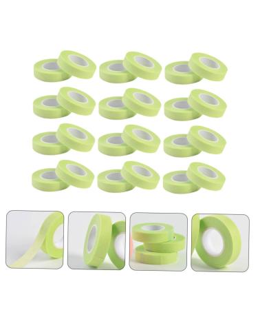 Angoily 24 Rolls Eyelash Tape - Colored Adhesive Fabric for Eyelash Extensions & Hair Care | Non-Woven Cosmetic Tape 900x1.1cm Green - International Shipping Available - Buy Online on GoSupps.com
