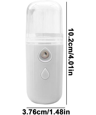 Mister Face Moisturizer - Mister Face Moisturizer Nano Mist Sprayer | Nano Atomization with 30ml Visual Water Reservoir Refillable Cool Face Spray Suitable for Skin Care - Buy Online on GoSupps.com