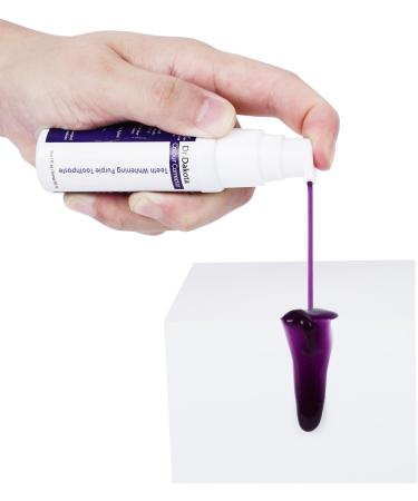 Dr. Datoka Purple Teeth Whitening Toothpaste - Brighten Your Smile with Color Wheel Formula | 1fl oz / 30 ml - Buy Online on GoSupps.com