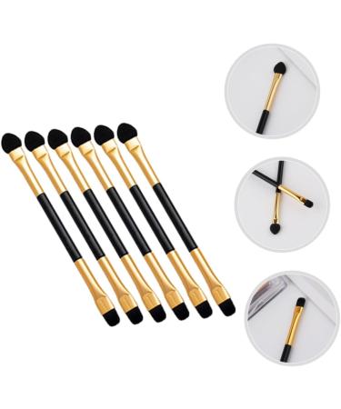 NOLITOY 60 Pcs Double Ended Eyeshadow Brush Eye Makeup Tool Eye Brush Precision Eye Shadow Brush Precision Eyeshadow Brush Eye Makeup Kit Eye Makeup Brush Eyeshadow Brush for Women 12.50X0.50X0.50CMx3pcs Goldenx3pcs - Buy Online on GoSupps.com