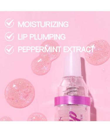 Plumping Lip Oil With Chili Extract - Fuller Lips Instantly! Ultra-Hydrating & Nourishing Glossy Finish Lip Glow Oil Lip Plumping Booster Plump Smooth and Define Your Lips Naturally (01 Pink) - Buy Online on GoSupps.com