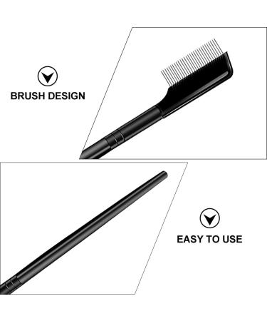 Minkissy 3-Piece Metal Eyebrow Comb & Eyelash Curler Set | Professional Cosmetic Tools for Makeup & Eyebrow Separation - International Shipping Available - Buy Online on GoSupps.com