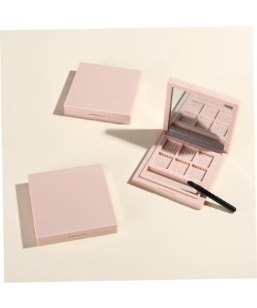 VINTORKY 2pcs Empty Eyeshadow Palette Blush Palette Empty Eyeshadow Dish Empty Compact Eyeshadow Pink 1 count (Pack of 1) Pink - Buy Online on GoSupps.com