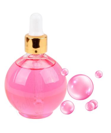 Isabellenails Cuticle Oil Huile nourrissante pour ongles et cuticules 75 ml avec huile d'amande et vitamine E pour ongles naturels ou en gel soin des cuticules (Bubble Gum)