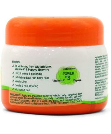 Intense Whitening Body Scrub with Papaya Enzyme 250g - Buy Online on GoSupps.com