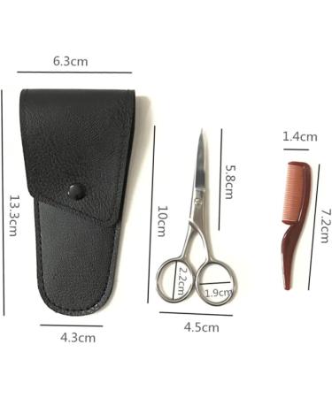 1 Set Mustache Trimming Scissors Eyebrow Cutting Scissors Precise Trimming Scissors Nose Scissors Eyebrow Scissors Eyebrow Scissor Beard Trimming Scissors Beard Beatifufu - Buy Online on GoSupps.com