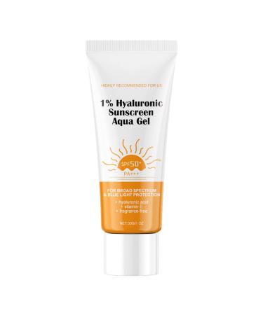 Sun cream sunburns SPF 50+ outdoors of insulation cream with hyaluronic acid for face and body 30 g