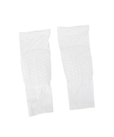 Knee Pads Compression Knee Pads 1 Pair Soft and SkinFriendly for Adults for Running and Hiking (White M) #212 Generic2g8sruv6fo-12