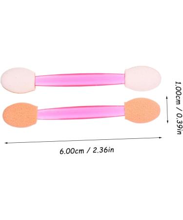 PLAFOPE 80pcs Eyeshadow Sponge Brush Non Latex Plastic Eyeshadow Cosmetic Eyeshadow Sponge - Buy Online on GoSupps.com
