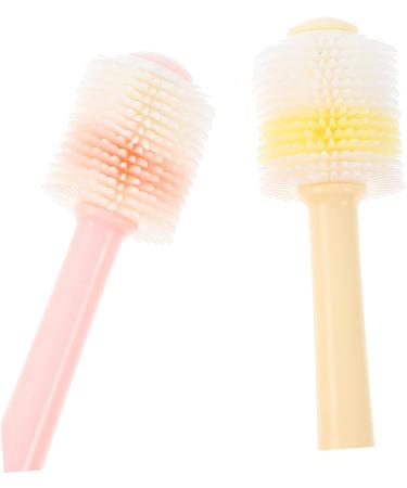 Minkissy Silicone Baby Toothbrush Antibacterial Oral Care Brush for Kids | Safe & Effective Tooth Cleaning - Buy Online on GoSupps.com