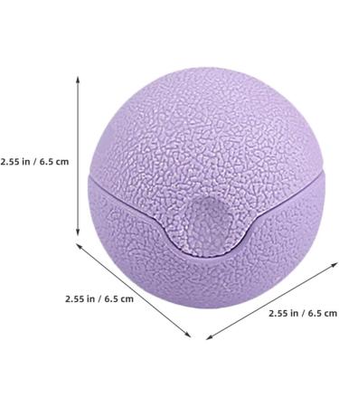 Iplusmile 3-in-1 Massage Ball - Muscle Massager Scooter & Voltage Massager Tool - TPE Fitness Violet Neck & Fascia Relief - Buy Online on GoSupps.com