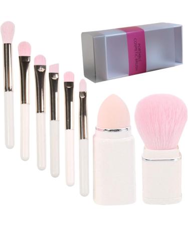 Beavorty 5 Sets Makeup Brush Set Supple Makeup Brush Makeup Tool Beauty Kit Face Sponge Face Makeup Brush Foundation Concealers Make up Brush Artificial Fiber Travel White Mini Eye Shadow - Buy Online on GoSupps.com