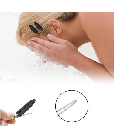 No Bend Hair Clips 10 Pcs - No Crease Makeup Hair Clip for Fashionable Hairstyles - Black - Buy Online on GoSupps.com