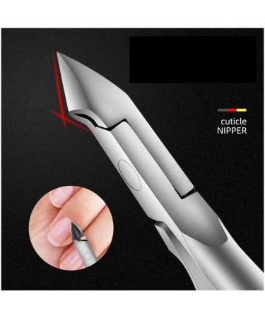 Silver Dead Skin Clipper for Manicure Dead Skin Removal and Manicure Tool Stainless Steel Manicure Trimming Tools (Color : 103 * 75mm Size : Titanium Color) Titanium color 103*75mm - Buy Online on GoSupps.com