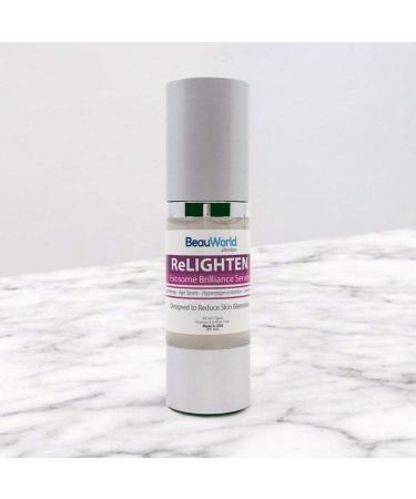 ReLIGHTEN Exosome Brilliance Serum 30 ml Brightening Serum for Even Skin Tone Reduces Dark Spots & Hyperpigmentation Advanced Exosome Technology for Radiant Glowing Skin - Buy Online on GoSupps.com
