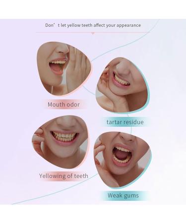 Niacinamide Whitening Toothpaste (Pack of 2) - Cleans Stains and Strengthens Teeth Reduces Gum Problems Freshens Breath Mint Flavored Without Fluoride for Sensitive Teeth - Buy Online on GoSupps.com