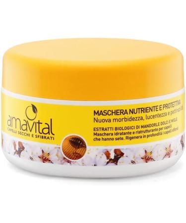 amavital Nourishing and Protective Hair Mask Dry and Sfibrati - Buy Online on GoSupps.com