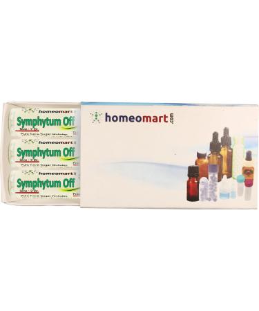 Symphytum Officinale Homeopathy Pellets (Pills) in 10M Potency Pack of 3