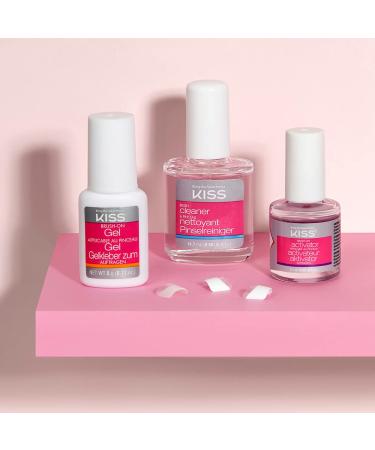 Kiss Brush-On Gel Nail Kit (KGLK01) - Easy Application for Salon-Quality Nails - Buy Online on GoSupps.com