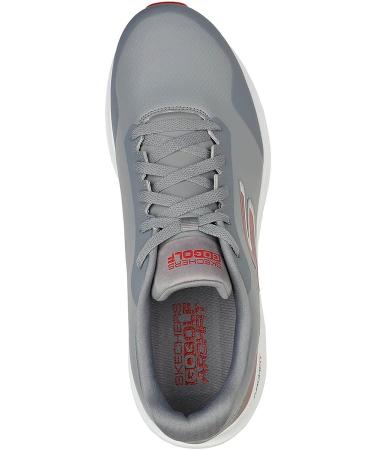 Skechers Men's Max 2 Arch Fit Waterproof Golf Sneaker 11.5 Gray/Red - Buy Online on GoSupps.com