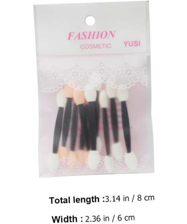 DRESSOOS 40pcs Sponge Stick Eyeshadow Brush Sponge Lip Gloss Applicator Makeup Eyeshadow Stick Plastic Abs - Buy Online on GoSupps.com