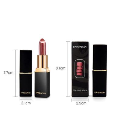 Durable Waterproof Glitter Matte Lipstick | Non-Sticky Moisturizing Professional Makeup Tool - #5 - Buy Online on GoSupps.com