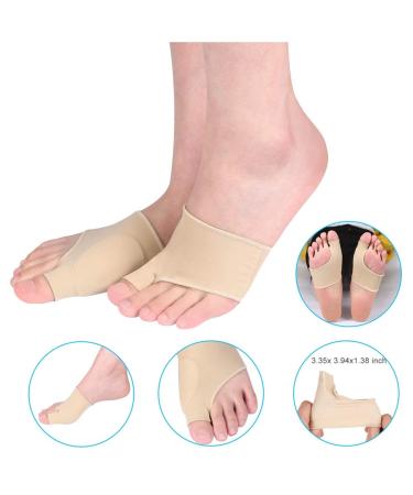 Foot Toe Joint Bandage Bunion Sleeve Protector with Metatarsal Toe Pad - Forefoot Cushion Socks for Foot Support - Buy Online on GoSupps.com