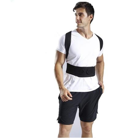 Adjustable Back Waist Position Posture Corrector Back Support Shoulder Lumbar Brace Back Belt Vest Corrector Unisex (Size : X-Large) Feito na China Full moon lofty ambition - Buy Online on GoSupps.com