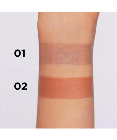 Eveline Cosmetics Wonder Show Vegan Cream Stick Bronzer with Jojoba Oil and Vitamin E Matte Finish Long Hold Contouring Makeup - Buy Online on GoSupps.com