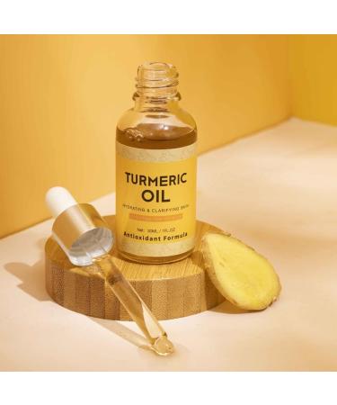 Katutude Turmeric Serum Oil - 30ML Turmeric Repairing Face Serum Anti-Dark Spots Lightening Serum for All Skin Types - Buy Online on GoSupps.com