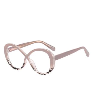 AOOLIA Round Gray Glasses Reading Glasses Matt Frame Spring Hinges Scratch Resistant Men Women (Gray 2.5 Diopters)