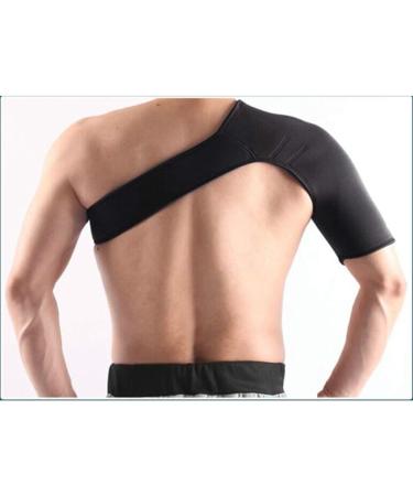Adjustable Neoprene Right Shoulder Support Strap - Pain Relief & Injury Prevention - Buy Online on GoSupps.com