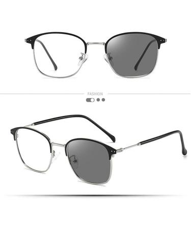 Blue Light Glasses for Men & Women | UV400 Radiation Protection Gaming Sunglasses | Photochrome Silver Lens - Dropship Available - Buy Online on GoSupps.com