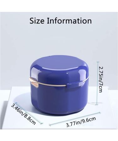 Jcyuani Dental Denture Box with Water Filter - Ideal Prosthesis Storage & Cleaning Container for Braces - Buy Online on GoSupps.com