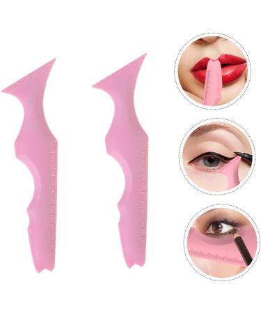 MAGICLULU 6 Pcs Silicone Beauty Ruler Resin Molds Tool Eyeshadow Eyeliner Guide Stencils Make up Orthotics - Buy Online on GoSupps.com
