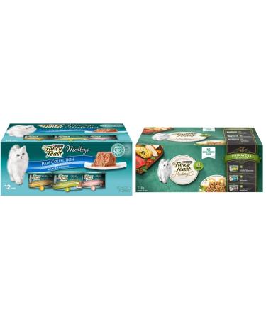 Purina Fancy Feast Medleys Pat and Elegant Medleys Primavera Variety Pack Wet Cat Food