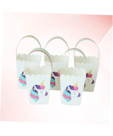 STOBAZA Birthday Bags 10pcs Bags Birthday Party Supplies Birthday Unicorn Bag Favors Bags Tote Bag Wavy Pattern - Buy Online on GoSupps.com