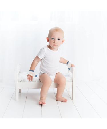 Shop Anti-Food Gloves for Toddlers - 2 Pairs of Thumb-Sucking Louten-Sitting Toy Gloves for Kids - International Shipping Available - Buy Online on GoSupps.com