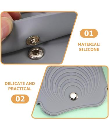 Silicone Hair Curling Iron & Straightener Holder | Heat Resistant Travel Bag for Hair Tools & Water Bottle - Buy Online on GoSupps.com