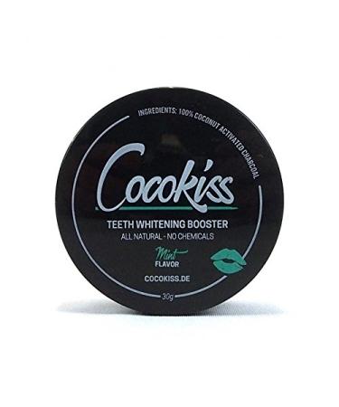 Cocokiss - Kokosnuss activated carbon - removal of stains and discoloration of the tooth surface - bleaching and tooth whitening - mint taste
