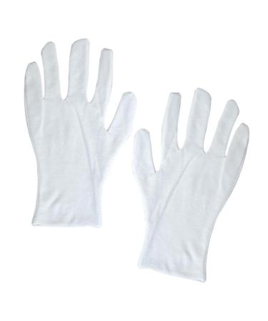DOITOOL 12 Pairs Factory Gloves White Lengthen Cotton Gloves Work - Buy Online on GoSupps.com