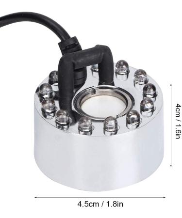 YOUTHINK Fog Maker - 12 Color LED Ultrasonic Mist Maker for Water Gardens Ponds & Basins | International Shipping - Buy Online on GoSupps.com