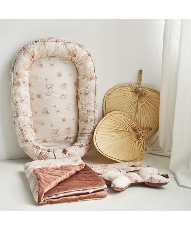 Fun with Mum Baby Pacifier Strap | Satin & Cotton Clip for Boys & Girls | Boho Design | 34x3 cm | International Shipping Available - Buy Online on GoSupps.com