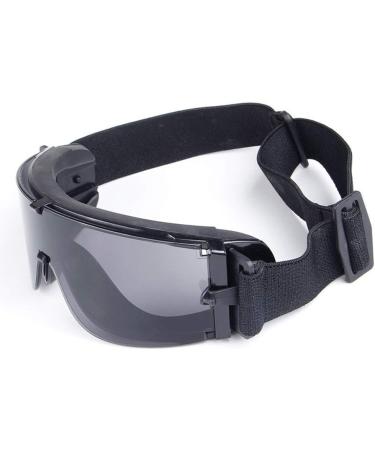 Airsoft Tactical Safety Glasses | Military Goggles with Interchangeable Lens for Paintball, Hunting, Shooting | Eye Protection Equipment - Buy Online on GoSupps.com