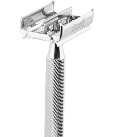 WILKINSON SWORD Double Edge Safety Razor with 5 Premium Stainless Steel Blades - Buy Online on GoSupps.com