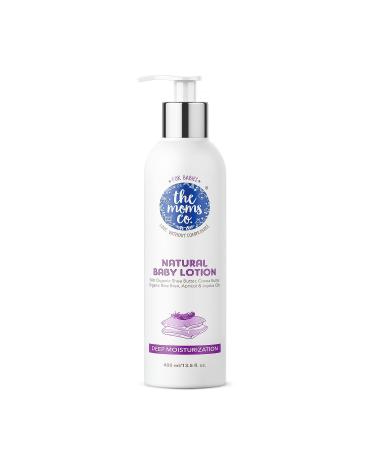 The Moms Co. Natural Baby Lotion Soft Moisturizing Lotion for Baby Body Lotion with Shea Butter Avocado & Jojoba Oil (400ml)